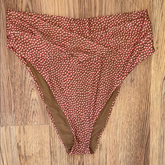aerie Other - Polka Dot High-Waisted Bikini Bottom